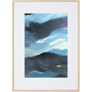 Blue Storm 3V - Framed Print