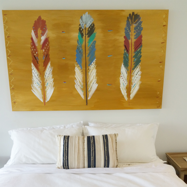 Feather Tribe - 1.5m x 0.9m
