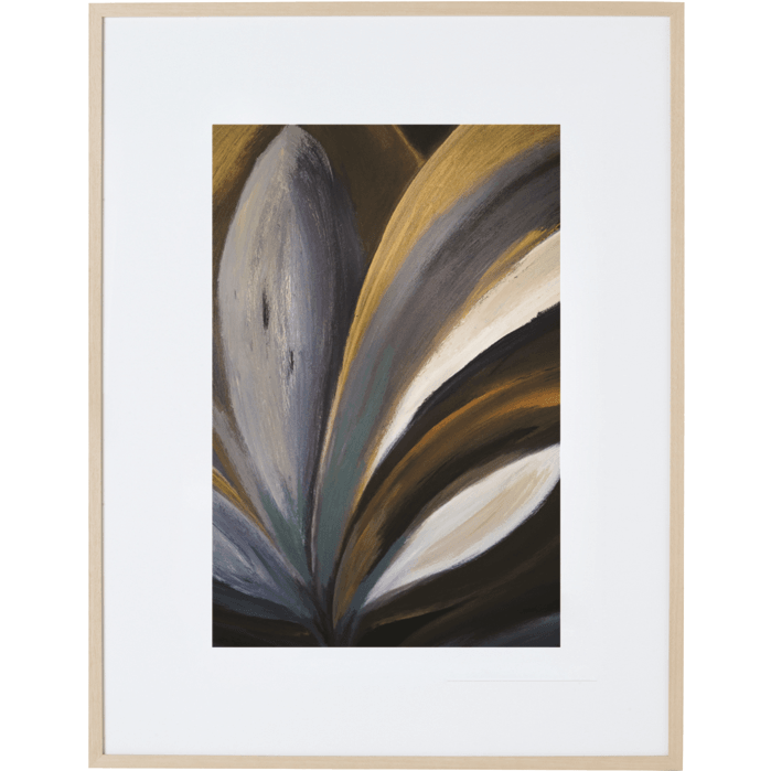 Gold Magnolia 1V Framed Print