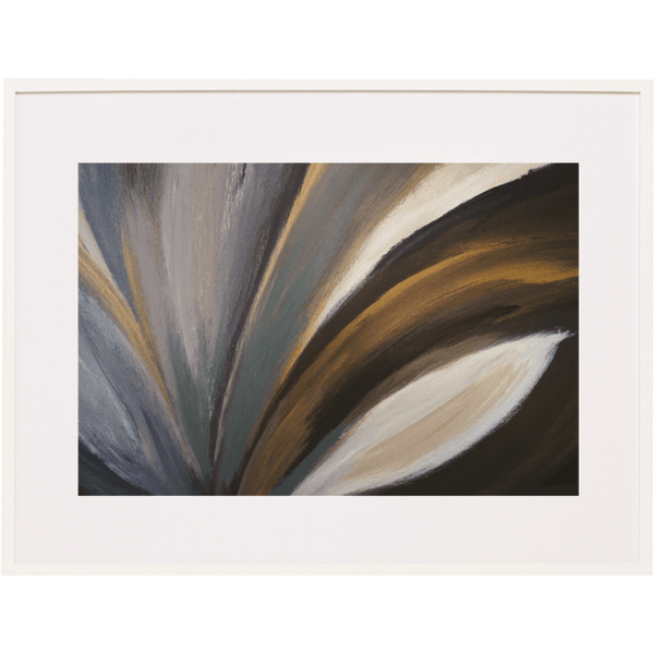 Gold Magnolia 5H Framed Print