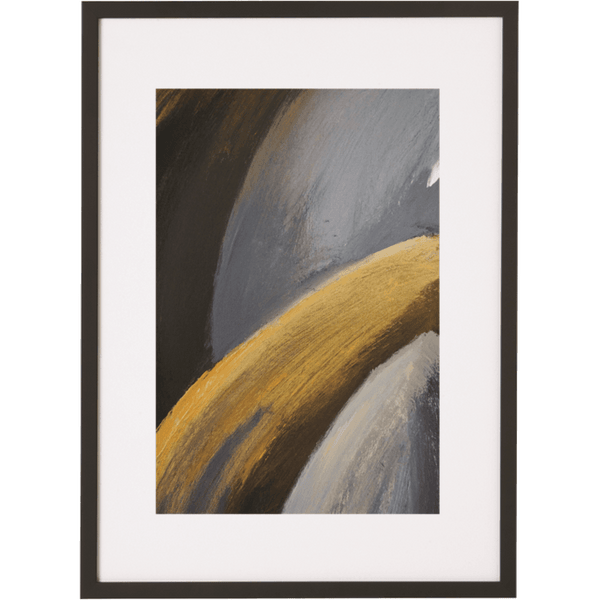 Gold Magnolia 5V Framed Print