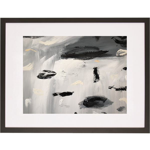 Rain Amongst The Clouds 5H - Framed Print