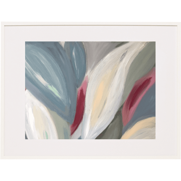 Spring Leaves 1H - Framed Print