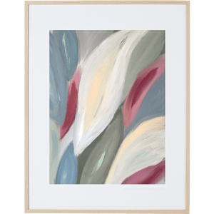 Spring Leaves 2V - Framed Print