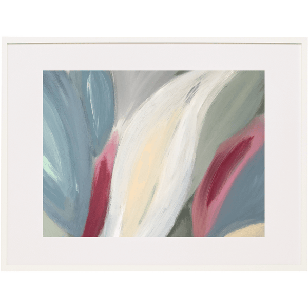 Spring Leaves 4H - Framed Print