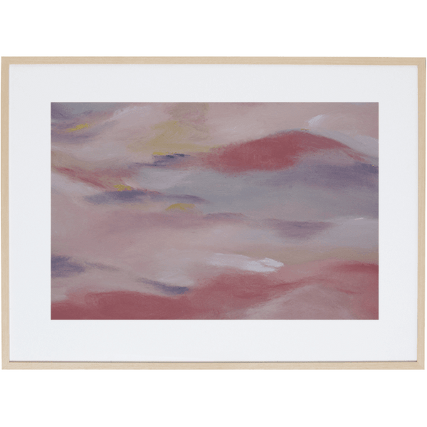 Blush Sky 2H - Framed Print