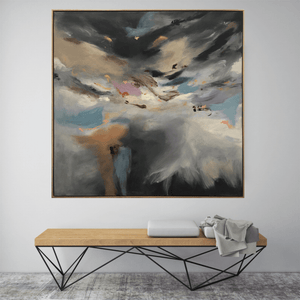 Caught In A Storm - 1.54m x 1.54m