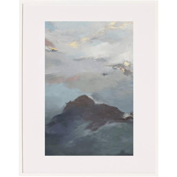 Clouds of Content 6V - Framed Print