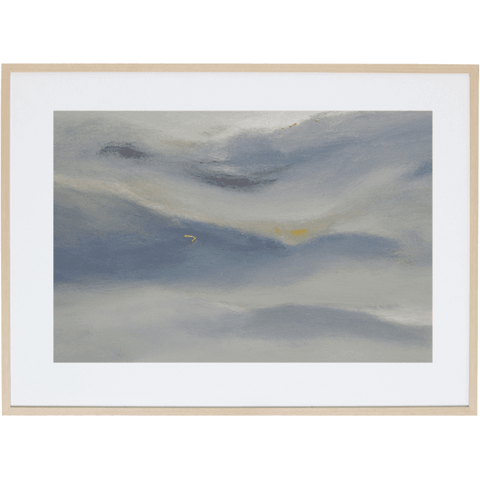 Clouds Passing Through 1H - Framed Print
