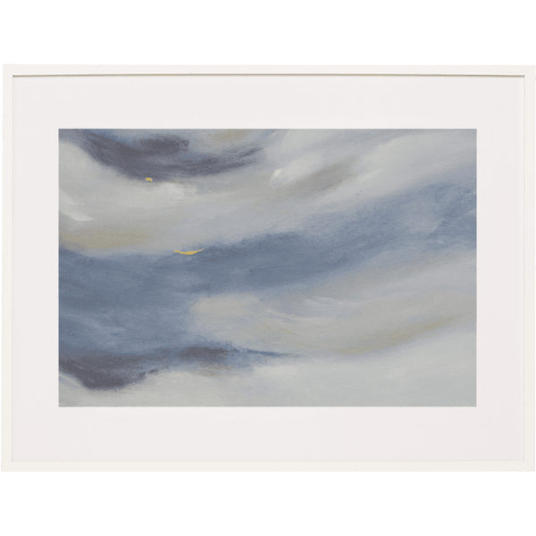 Clouds Passing Through 3H - Framed Print
