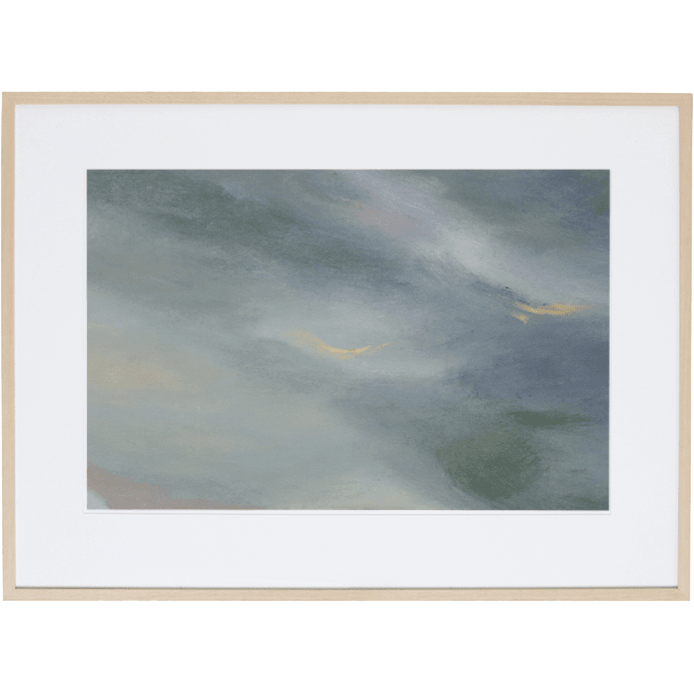 Clouds Roll In 1H - Framed Print
