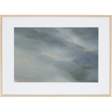 Clouds Roll In 1H - Framed Print