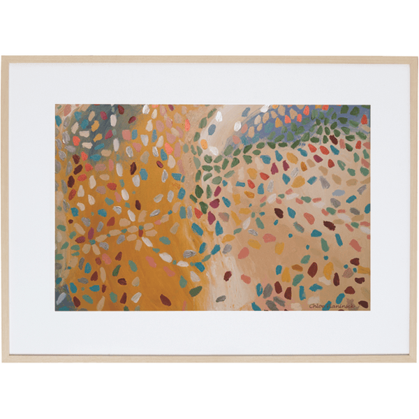 Colour of Life 1H - Framed Print