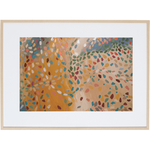 Colour of Life 1H - Framed Print