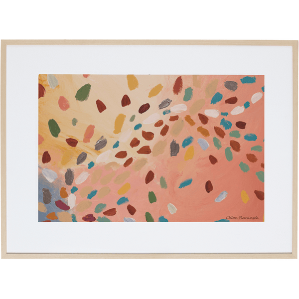 Colour of Life 2H - Framed Print