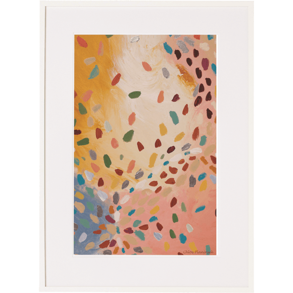 Colour of Life 4V - Framed Print