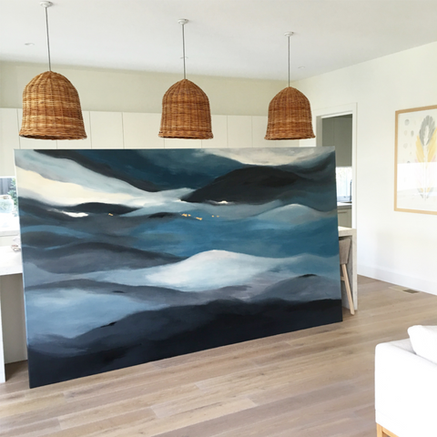 Commissioned painting - 3m x 1.8m
