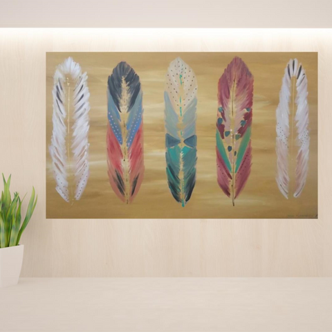 Feather Life (2m x 1.2m)