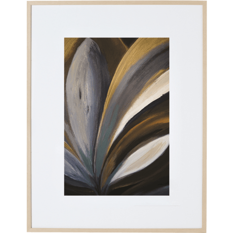 Gold Magnolia 1V Framed Print