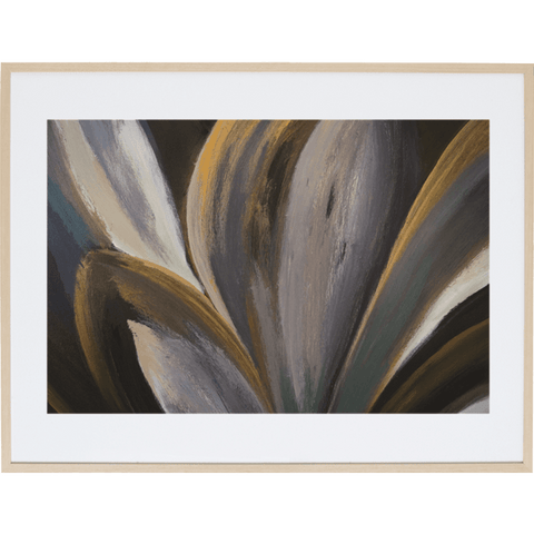 Gold Magnolia 2H Framed Print