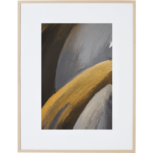 Gold Magnolia 5V Framed Print
