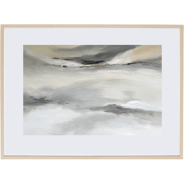 Grey Mist 2H - Framed Print