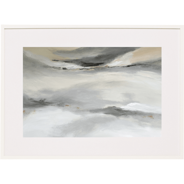 Grey Mist 2H - Framed Print