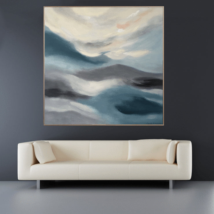 Ocean Walks With You - 1m x 1m