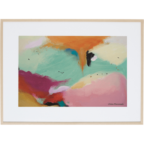 Pastel Dream 1H - Framed Print