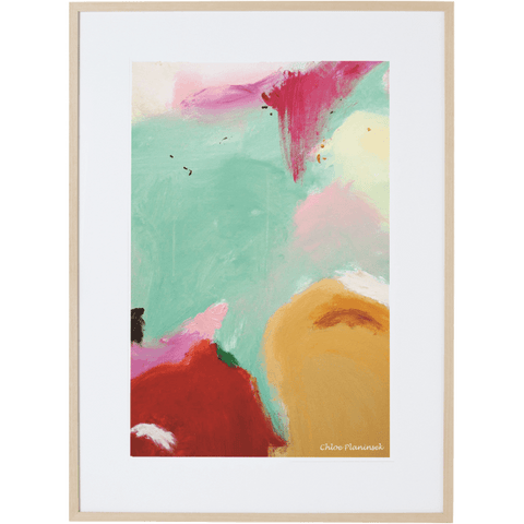 Pastel Dream 3V - Framed Print