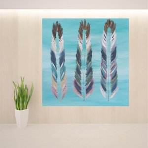 SALE Feathers for Life - 1.2m x 1.2m