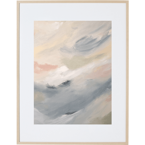 Summer Waves 2V - Framed Print