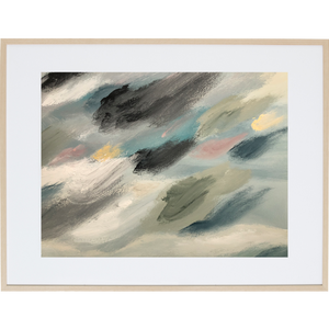Travelling Through The Clouds 2H - Framed Print